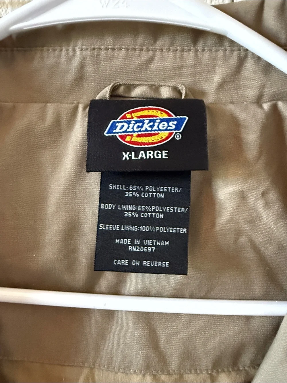 Dickies Men's-Style Tan Jacket